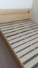 图柔【顺丰闪发】床实木床现代简约双人床主卧大床单人床出租床 单床+10CM床垫 1.5*2米 框架结构 实拍图