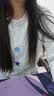 她池钉珠针织衫2026秋装新款女装甜美风设计感圆领上衣多面料随机发货 实拍图