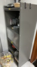 帅仕（shuaishi）厨房用具置物架落地餐边橱柜冰箱夹缝收纳碗柜微波炉烤箱储物柜子 灰【顶层加高】5层60长42深-特厚款 实拍图