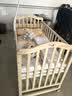 BANGLEDI宝宝床多功能婴儿床拼接实木无漆可移动摇摇床带护栏新生儿婴儿床 婴儿床+床品+棕垫（留言花色） 双层大床（120*66cm）0-12岁 实拍图