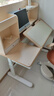 爱果乐（IGROW）儿童学习桌椅【集成护眼】儿童书桌学习桌写字桌实木书桌升降桌椅 1.2m几何猫J2+童星椅9Pro 实拍图