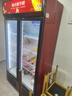 格点大容量饮料柜商用冰柜直冷藏展示柜酒水柜纯风冷无霜保鲜柜超市玻璃门冰箱立式啤酒柜 双门下机组直冷 7挡调温基础款 实拍图
