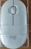 罗技（Logitech）LOGITECH PEBBLE鼠标 无线蓝牙鼠标 办公静音鼠标 女性鼠标对称鼠标 鹅卵石造型 米白色 实拍图