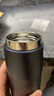 虎牌（TIGER）保温保冷杯不锈钢原装进口男女水杯MJA-B048-ANT藏黑480ML 实拍图