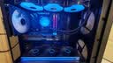丛林豹星联风扇360连体积木风扇反叶12cm无限镜神光同步PWM调速黑色机箱风扇ARGB台式电脑静音  实拍图