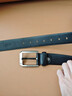 七匹狼（SEPTWOLVES）男士皮带真皮针扣腰带正品高档品牌纯牛皮潮2025新款男式爸爸裤带 百搭款黑色 lihe7A827000400-09 实拍图