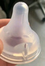 贝亲（Pigeon）自然实感第3代启衔奶嘴 宽口径奶嘴 SS号-1只装 0个月以上 BA129 实拍图