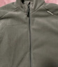 迪卡侬（DECATHLON）户外外套男士保暖摇粒绒上衣抓绒衣冲锋衣内胆 SG100F 新款升级面料 - 军绿色 XL 实拍图