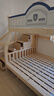 圣伯顿【免费安装】儿童上下床实木高低床双层床上下铺床两层木床子母床 梯柜+书架+床垫 上130下150 实拍图