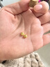 天鑫洋黄金/足金999.9 小金豆 攒金豆豆 福字 1克（带瓶子) 实拍图