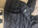 亚瑟士（asics）童装25年冬季儿童柔软舒适三防轻薄保暖羽绒服【高充绒量】 黑色 清洁度1000-鸭绒 140 充绒量79g 实拍图