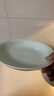 景德镇（jdz）官方陶瓷饭碗影青瓷餐具套装无铅纯色碗碟面碗汤盘乔迁搬家礼物 流影8英寸深盘（两只装） 实拍图