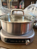 九阳（Joyoung）0涂层IH秒涮电火锅火锅专用锅电锅家用4-8人分体式可拆洗多功能电蒸锅不锈钢电煮锅6L火锅锅GN12 实拍图