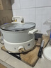美的（Midea）电煮锅 电火锅 电炒锅 电蒸锅 分体式可拆洗电热锅 家用多功能锅 四季小嗨锅 HGC232301W 配蒸片 实拍图