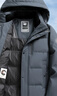 雪中飞鹅绒羽绒服男士短款脱卸帽加厚保暖休闲商务秋冬外套男装185 实拍图