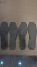 邦尼世家2双装保暖鞋垫加绒运动棉鞋垫男女减震加厚防寒冬季 灰色 39码  实拍图