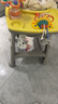 曼乐兔儿童餐椅肯德基宝宝靠背座椅婴幼儿家用吃饭多功能可调节吃饭餐桌 进阶款黄色【餐盘+坐垫+万向轮】 实拍图