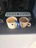 马克杯ins风萨摩叠叠学生牛奶杯可爱大容量喝水杯家用陶瓷杯 咖色小狗摩叠叠杯 实拍图