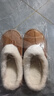 2025新款棉拖鞋女士秋冬季家居室内加绒保暖可爱少女心棉鞋外穿 8803-黄色 38 -39适合37-38 实拍图