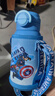 迪士尼（Disney）儿童保温杯316不锈钢吸管直饮水杯幼儿园小学生双饮水壶美国队长 实拍图