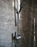 四季沐歌（MICOE）淋浴花洒套装增压花洒喷头龙头淋雨器简易花洒全套 高性价比【枪灰冷热款】方管简易琴键 实拍图