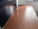 实木卧室大长条桌写字家用书桌办公工作台双人电脑桌台式电竞桌子 单桌实木K字腿结构*桌面需要开槽联系客服 长宽高180*60*75桌面4.6CM送货上门 实拍图