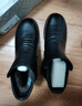 红蜻蜓秋冬老人棉鞋厚绒保暖皮鞋短靴中老年防滑女靴WTC43709黑色39 实拍图