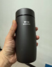 万象（WANXIANG）保温杯节日礼物雪克杯车载便携大容量茶水杯简盒商务办公杯学生杯 F91-枪灰色460ml 实拍图