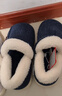 牧童儿童棉拖鞋男冬加绒保暖家居鞋室内软底亲子包跟棉鞋女 艾叶绿180 实拍图