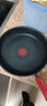 特福（Tefal）平底锅家用牛排不粘煎锅少油烟有钛煎饼锅电磁炉燃气灶通用28cm 实拍图