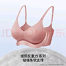 嫚熙（EMXEE）哺乳内衣春秋薄款舒适无痕聚拢防下垂有型怀孕期喂奶文胸 M码 实拍图