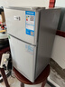 志高（CHIGO）小冰箱迷你小型家用冷藏冷冻两用宿舍出租房用双门办公室电冰箱节能省电 【一级能效】58L银色【三天约一度电】 实拍图