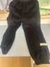 左西男童加绒裤子休闲裤2025新款儿童一体绒灯芯绒长裤潮 黑色 160 实拍图