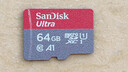 闪迪（SanDisk）64GB TF（MicroSD）内存卡 A1 U1 C10 至尊高速移动版存储卡 读速140MB/s 手机平板游戏机内存卡 实拍图