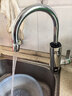 奥克斯（AUX）电热水龙头热水器加热水龙头快速热水变频恒温厨房下进水 【大屏数显】电镀银+漏保插头+万向喷头 实拍图