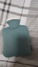 BYXAS/百赛施德国TUV认证灌水暖水袋注水热水袋暖手宝 中号1.2L雾霾蓝 实拍图