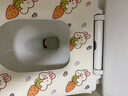 马桶垫子四季通用家用eva防水硅胶泡沫马桶垫套高级感坐便器座垫 橙色邦尼兔款 1件装 实拍图