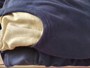 三枪（THREEGUN）清仓新疆棉保暖内衣男女套装加绒加厚羊毛立绒蚕丝秋衣秋裤 【0利清仓】深藏青（男） XL 实拍图