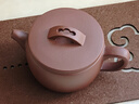 百年利永宜兴紫砂壶纯全手工原矿紫泥大肚汉瓦壶功夫茶具泡茶壶 实拍图