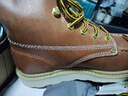 卡特（CAT）马丁靴工装靴子男鞋牛皮户外美式复古机车靴P721411M3EDC36 棕黄 41 实拍图