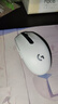 罗技（G）G304 LIGHTSPEED无线鼠标 游戏鼠标 轻质便携 绝地求生FPS鼠标英雄联盟LOL吃鸡 生日礼物 白色 实拍图