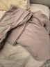 嫚熙（EMXEE）超皮孕妇秋衣秋裤套装秋冬哺乳月子服保暖内衣 奶咖色无罩杯【中暖发热珍珠绒】 XL 实拍图