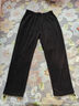 马登工装雪尼尔垂感聪明裤美式巴恩风直筒休闲裤仿灯芯绒束脚长裤子男 黑色 【男士休闲裤/裤子男款秋冬/黑裤子/美式工装裤】 2XL 实拍图