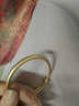 若熹梦999足金包银手镯素圈古法推拉手环活口黄金镯子礼物送女友送宝宝 亮面推拉宝宝镯单只【包2克】 晒单实拍图