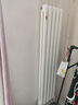 金旗舰暖气片家用钢制水暖壁挂式全屋暖气定制集中供暖自采暖立式散热器 防腐金刚60F-高1500mm 6分口 实拍图