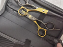 爱德华（EDWARD）黑金理发剪刀家用美发剪刀成人儿童刘海剪碎发剪理发工具套装HJ88 实拍图