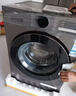 TCL超旋风V3R滚筒单洗10KG变频超薄1400转1.2洗净比 洗衣机全自动家用以旧换新国家补贴G100V3R-BS 实拍图