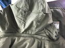 JEEP吉普卫衣男秋冬季摇粒绒加厚保暖开衫外套男士宽松男装 灰绿 3XL 实拍图