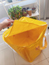 乐三好 搬家打包袋搬家袋行李袋收纳袋衣服袋储物袋防水袋搬家打包神器黄色150升 实拍图