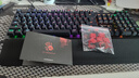 双飞燕（A4TECH）B975轻音版 血手幽灵机械键盘有线三代茶光轴电竞游戏办公笔记本台式电脑RGB背光键盘 黑色 实拍图